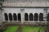 Photo ID: 055840, Looking down into the cloister (165Kb)