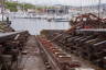Photo ID: 057980, Preparing for the next hull to be laid down (185Kb)