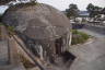 Photo ID: 058498, Looking down on the bunker (181Kb)