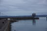 Photo ID: 058556, Looking along the outer harbour wall (95Kb)