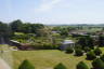 Photo ID: 059278, Looking down on the walled garden (146Kb)