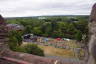 Photo ID: 059380, Looking down on the castle gardens (167Kb)