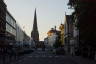 Photo ID: 059495, Looking down Broad Street to All Saints Church (128Kb)