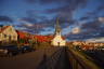 Photo ID: 060148, St Nicholas Church at sunset (136Kb)