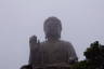 Photo ID: 063990, The Tian Tan Buddha revealed by a gap in the clouds (77Kb)