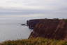 Photo ID: 066030, View up the western coast of Helgoland (126Kb)