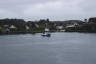 Photo ID: 066975, Small fishing boat sailing up the Karmsundet (85Kb)