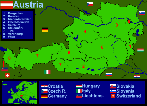 Austria Regions (26Kb)