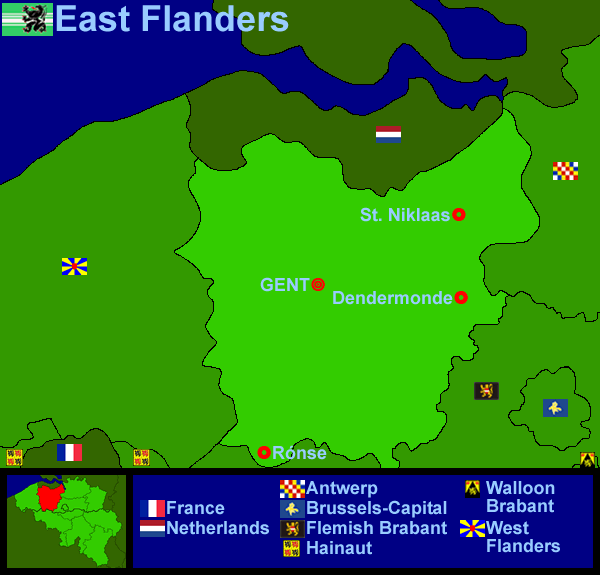 Belgium - East Flanders (25Kb)