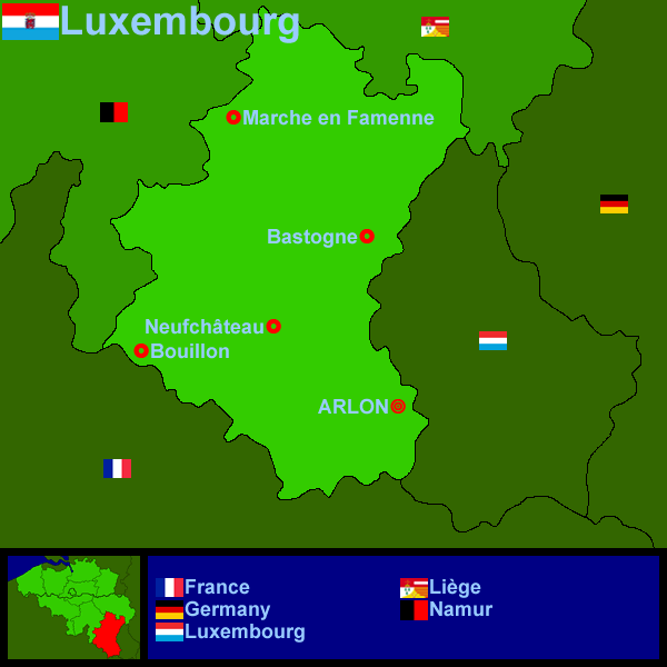 Belgium - Luxembourg (Province) (20Kb)