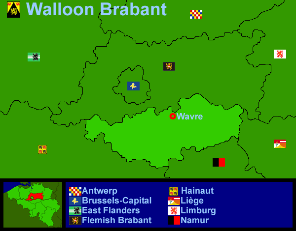 Belgium - Walloon Brabant (21Kb)