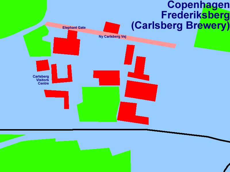 Frederiksberg & Carlsberg Brewery (13Kb)