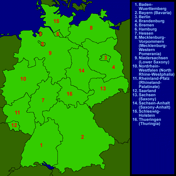 Germany Regions (27Kb)