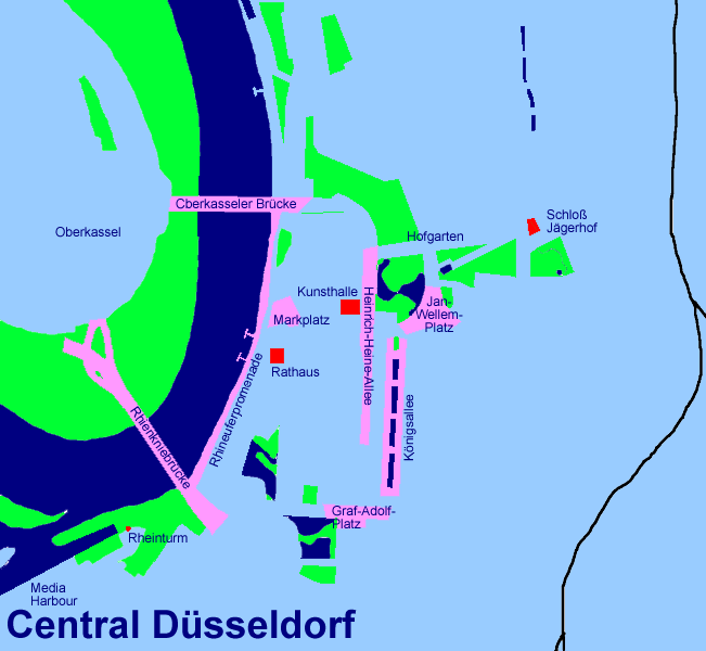 Central Dsseldorf (27Kb)