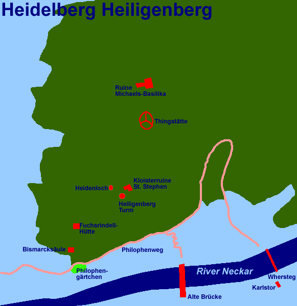Heidelberg: Heiligenberg (15Kb)
