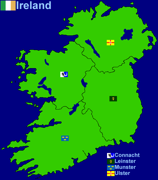 Provinces of Ireland (14Kb)