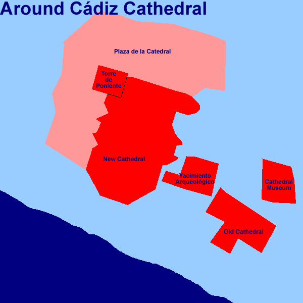 Around Cdiz Cathedral (10Kb)