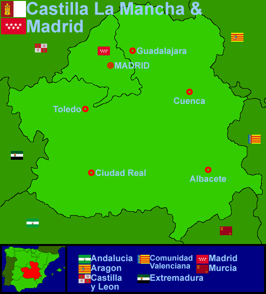 Castilla La Mancha & Madrid (22Kb)