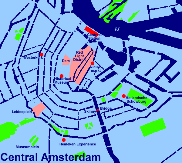 Central Amsterdam (21Kb)
