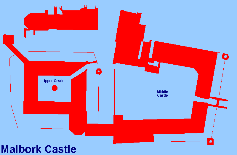 Malbork Castle (8Kb)