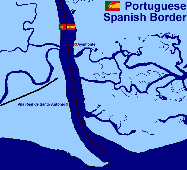 Portuguese/Spanish Border (16Kb)