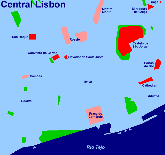 Central Lisbon (12Kb)
