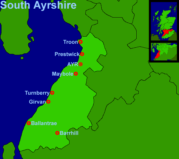 Scotland - South Ayrshire (21Kb)