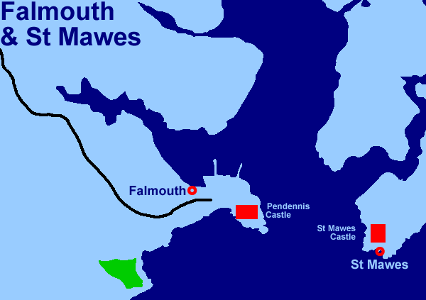 Falmouth & St Mawes (9Kb)