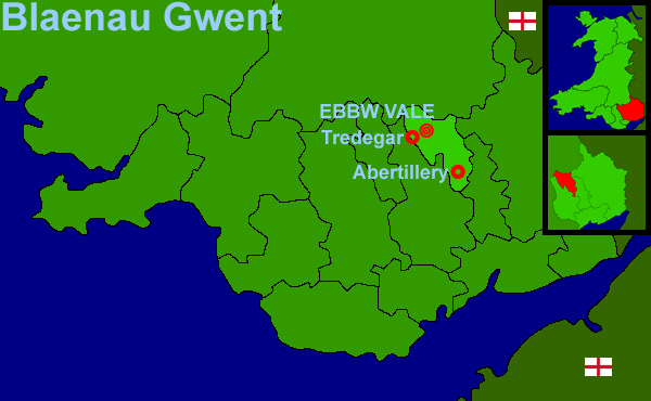 Wales - Blaenau Gwent (16Kb)