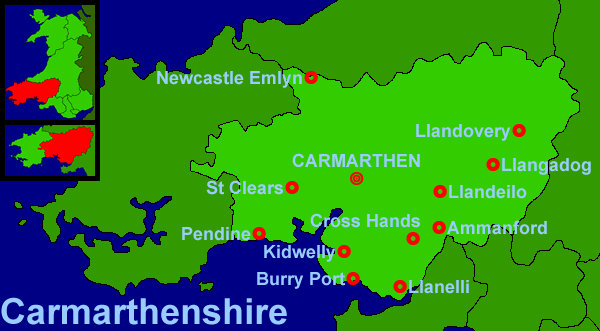 Wales - Carmarthenshire (21Kb)