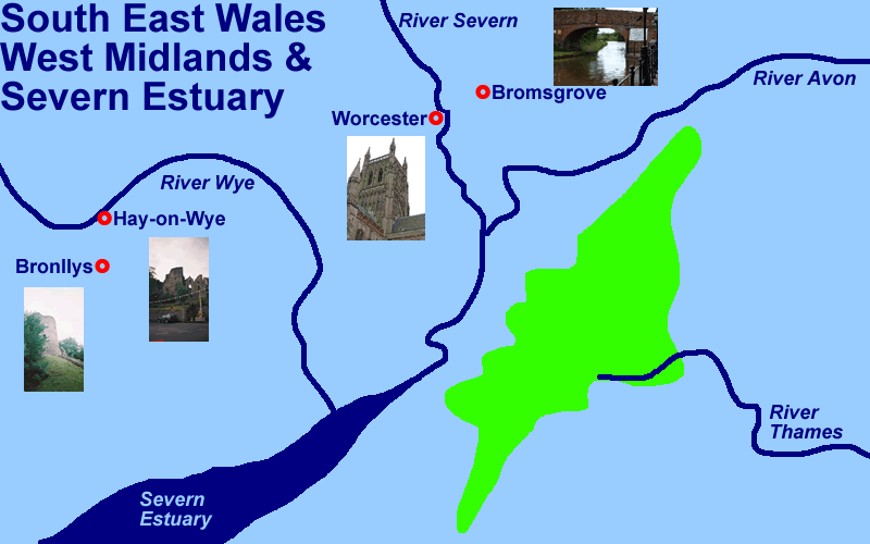 South East Wales, West Midlands and Seven Estuary (36Kb)