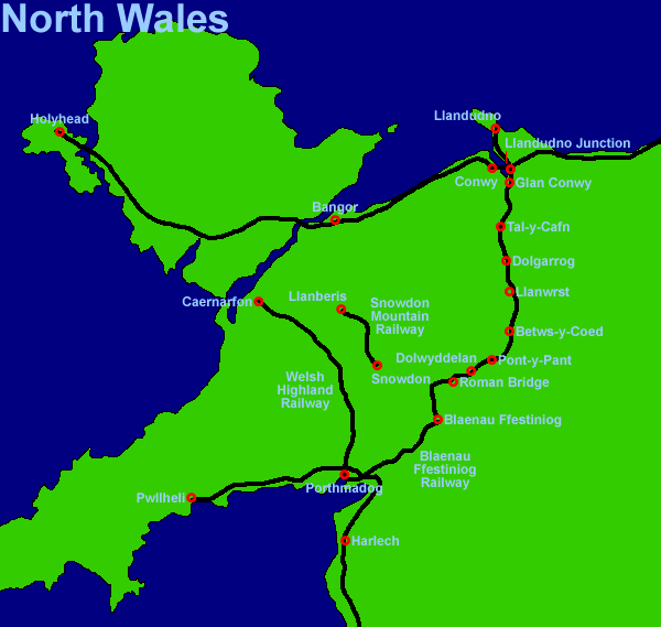 North Wales Railways (19Kb)