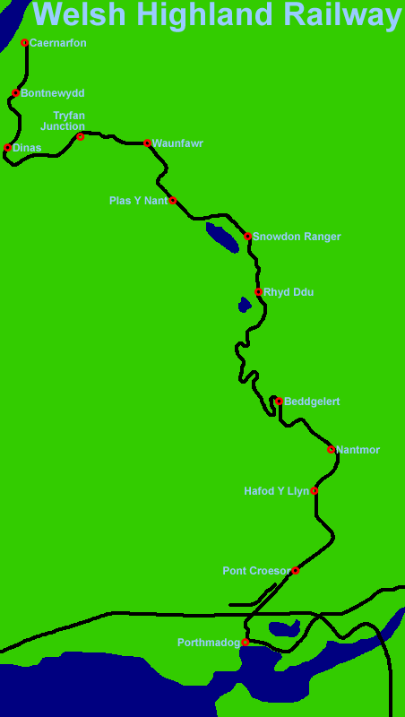 Welsh Highland Railway (12Kb)