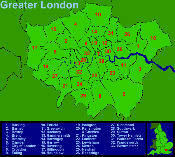 England - Greater London (0Kb)