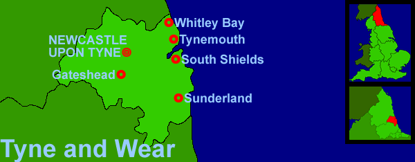 England - Tyne and Wear (15Kb)