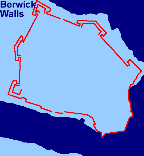 Berwick Walls (8Kb)