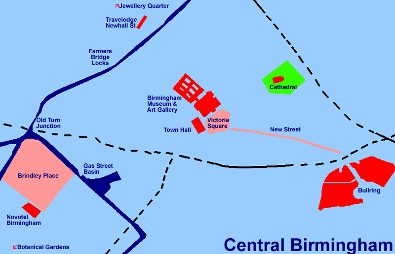 Central Birmingham (31Kb)