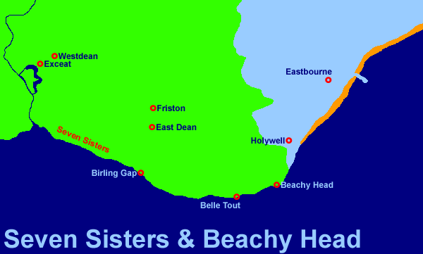 Seven Sisters and Beachy Head (10Kb)