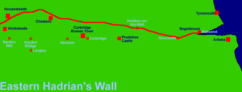 Eastern Hadrians Wall (11Kb)