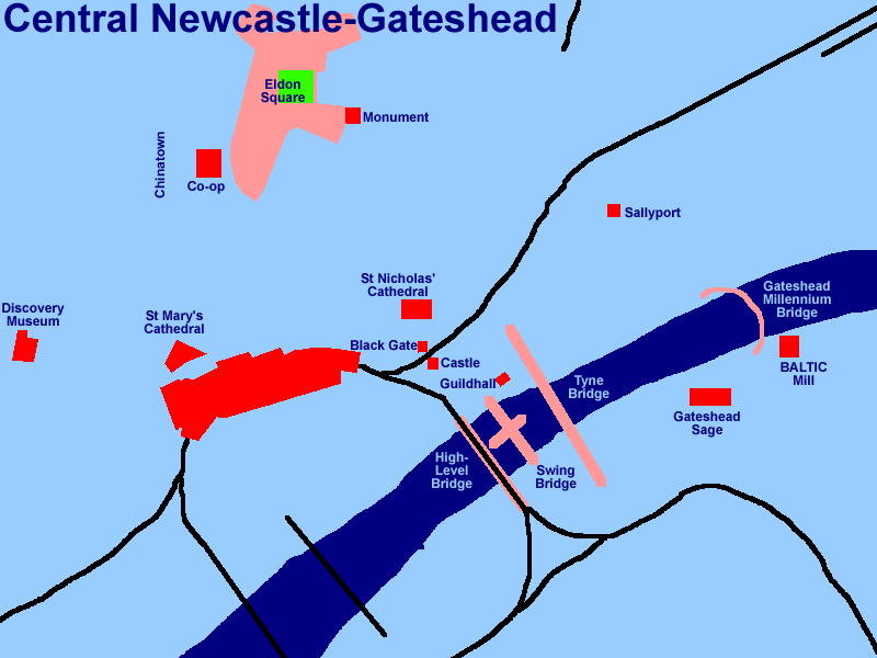 Central Newcastle (19Kb)