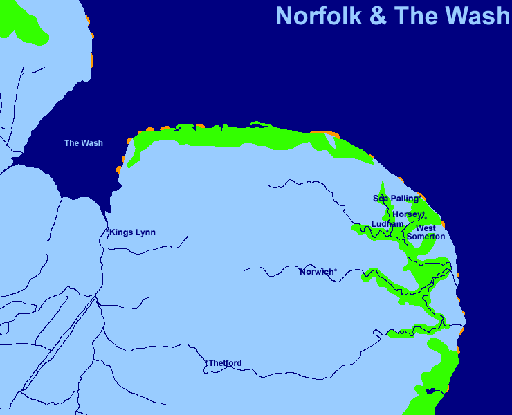 Norfolk & the Wash (14Kb)
