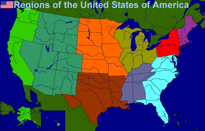 Regions of the United States (66Kb)