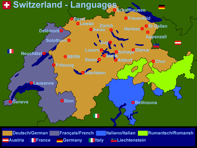 Switzerland - Languages (36Kb)