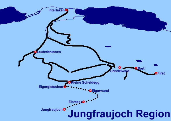Jungfraujoch Region (11Kb)