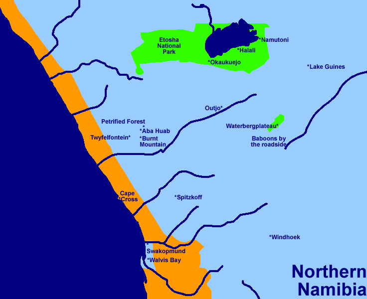 Northern Namibia (16Kb)