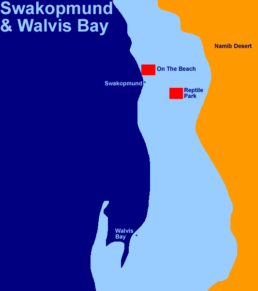 Swakopmund & Walvis Bay (9Kb)