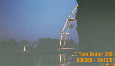 Photo ID: 000068, Ferris wheel from the Scott Monument, Edinburgh, Scotland