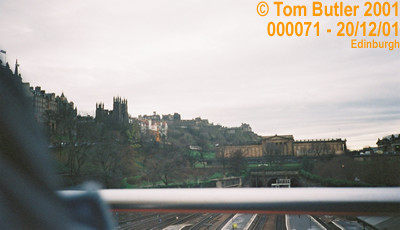 Photo ID: 000071, Edinburgh from Waverly Bridge, Edinburgh, Scotland