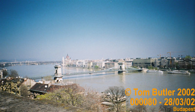 Photo ID: 000080, The chain bridge, Buda, Budapest, Hungary
