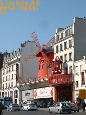 Photo ID: 000165, Moulin Rouge, Paris, France
